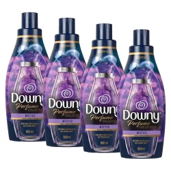 Kit 4 Amaciantes Concentrados Downy Perfume Collection Místico 900ml
