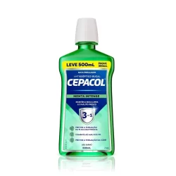 Enxaguante Bucal Cepacol Menta Leve 500ml Pague 350ml