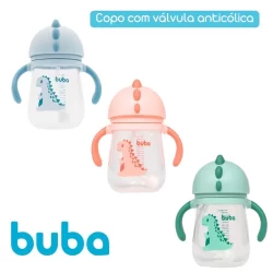 Copo com Alça Removível Infantil Dispositivo Anti-cólica Buba