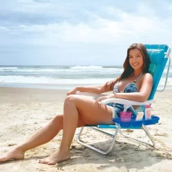 Mesa Portátil Para Cadeira De Praia Porta Copos Mor