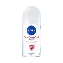 Desodorante Antitranspirante Nivea Roll On Dry Comfort 50ml