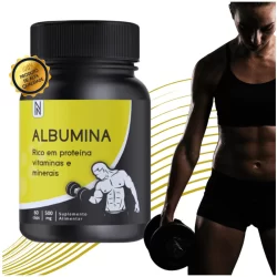Albumina Muscular  NATURALY 60cáps ORIGINAL
