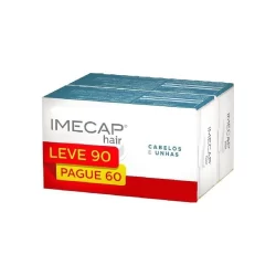 Kit Imecap Hair Cabelos e Unhas Leve 90 Pague 60 Capsulas