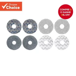 Almofada De Esfregão A Vácuo Robô Para Ecovacs Xiaomi Roborock Dreame X10 + X20 L10s