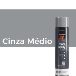 Spray Cinza Medio 400Ml Uso Geral Tintas MC