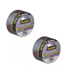 Kit 2 Fita Silver Tape 3M SCOTCH 45MM X 5M