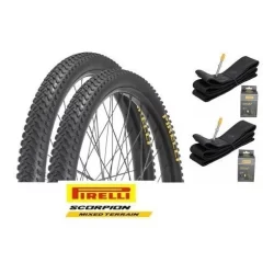 Par Pneu Pirelli Scorpion Aro 29 X 2.0 + 2 Camaras Pirelli
