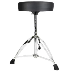 Banco Bateria Almofadado Cromado Groove Gd702