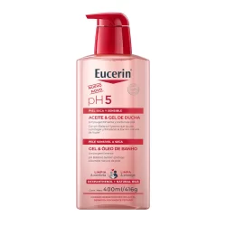 Gel e Óleo de Banho Eucerin pH5 Pele Sensível a Seca 400ml