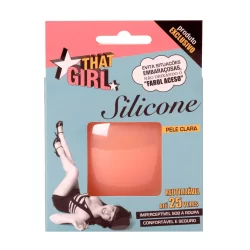 Adesivo para Seios That Girl Pele Clara com 1 Par Reutilizável