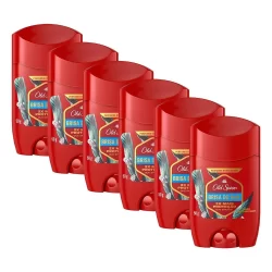 Kit 6 Desodorantes em Barra Old Spice Brisa do Mar 50g