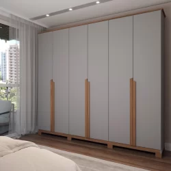 Guarda-Roupa Casal Calábria 6 Portas 6 Gavetas