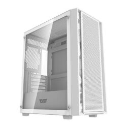 Gabinete Gamer Aigo Darkflash DK353 Mini, Mid-Tower, Lateral de Vidro, Branco, DK353MINI-WH