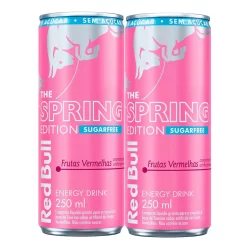 Kit 2 Energético Red Bull Frutas Vermelhas 250ml