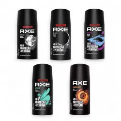 Kit 2 Desodorantes Axe Masculino 48h - Diversas Fragrâncias