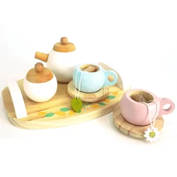 Kit Cha Brinquedo em Madeira