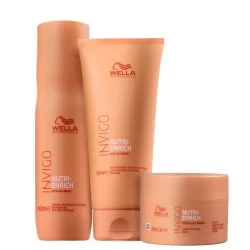 Wella Nutri Enrich Sh 250ml+cond 200ml-ganhe Mask
