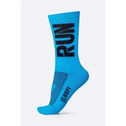 Meia para Corrida HUPI Run 1 Par, Cor: Azul, Tamanho 36-42