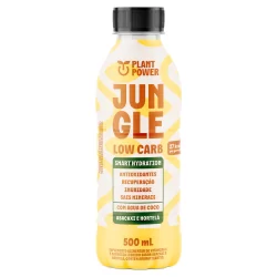 Isotônico Jungle Low Carb Plant Power Sabor Abacaxi e Hortelã 500ml