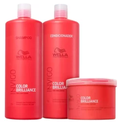 Wella Color Brilliance Sh 1l+cond 1l-ganhe Mask