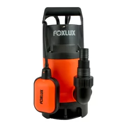 Bomba Submersível 1CV 750W 127V Foxlux Tipo Sapo – Alta Vazão, Silenciosa, Ideal para Água Suja e Limpa
