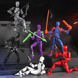 13 figuras de ação conjuntas, conjunto de montagem, adequado para crianças com mais de 6 anos, brinquedos de coleção