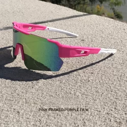 Óculos De Sol Sem Aro Lente UV400 Esportes Correndo Pesca Ciclismo Das Mulheres Dos Homens Bicicleta Ciclista