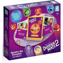 Brinquedo Educativo Quadro das Emoções Divertidamente - Nig