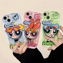 Capa De Telefone Das Meninas Superpoderosas Para Xiaomi Redmi 14C 13C 12 13 Note 14 13 12 11 PRO Plus 11S 12S Turbo 4 4G