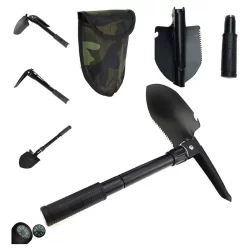 Pá Portátil Militar De Emergência Multi-função Acampamento
