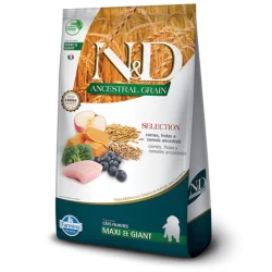 Ração N&D Ancestral Grain Selection para cachorros filhotes maxi e giant 15,0kg