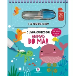 Livro Aquabook O livro aquático dos animais do mar