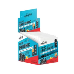 Shark Isotonic Caixa Com 10 Unidades de 34g Shark Pro Morango e Maracujá