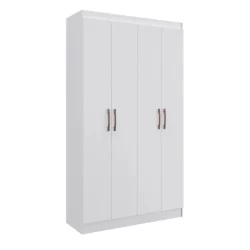 Guarda-Roupas Solteiro 4 Portas Multimóveis CR35216