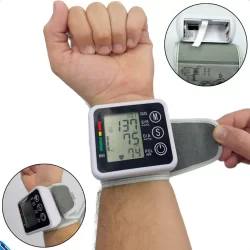 Medidor Pressão Digital De Pulso Sem Voz Monitor Inteligente