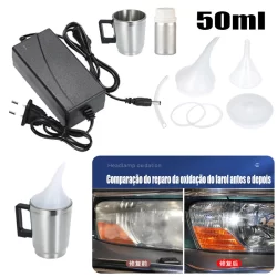 50ml Copo Original Para Polimento A Vapor De Faróis Com Polímero