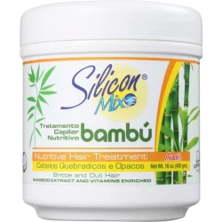 Mascara de Tratamento Capilar Nutritivo Silicon Mix Bambú - 450g
