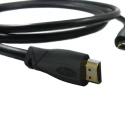 Cabo HDMI 2.0 ELG, HD4K, 4K Ultra HD, 3D Ready, ARC, Ethernet, Alta Velocidade 18Gbps, Preto