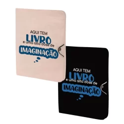 CAPA DE LIVRO ALGODAO RECICLADO   5