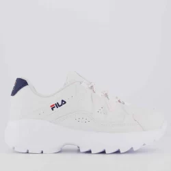 Tênis Fila Evolux Branco e Marinho