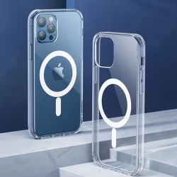 Capa  MAGNETICA Capinha Space Transparente Anti Impacto TPU Case Apple iPhone XR 11 12 13 14 15 16