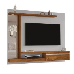 Painel Denver para TV de até 55 Polegadas Off White Naturalle Bechara