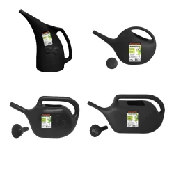 Regador de Plástico Preto Famastil