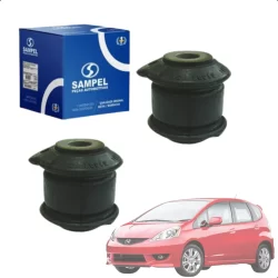 Par Bucha Dianteira Bandeja Balança Fit 2003 04 05 06 07 08