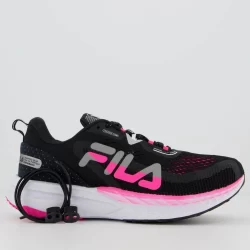 Tênis Fila Racer T2 I Feminino Preto e Rosa