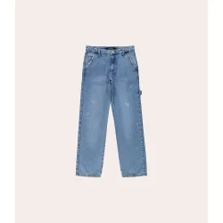 Calça Menino Loose Fit Em Jeans Malwee Kids
