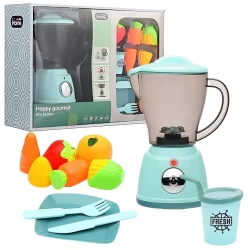 Liquidificador Brinquedo Infantil Interativo Helice Gira Luz Acessórios Castela