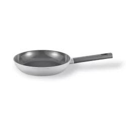 Frigideira Antiaderente Ultra Ceramic 20cm Indução Cor Cinza Mou Trufa - Oikos