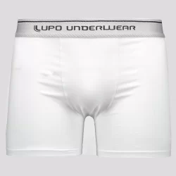 Cueca Lupo Boxer Elastic Branca