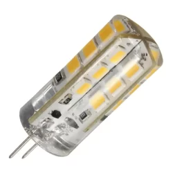Kit 10 Lampada Bipino G4 2w Lustres Luminárias 12V 110v 220v Branco Quente Frio